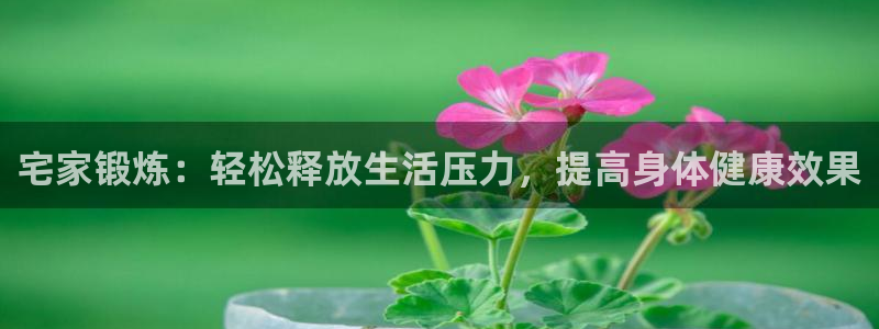 宅家锻炼：轻松释放生活压力，提高身体健康效果
